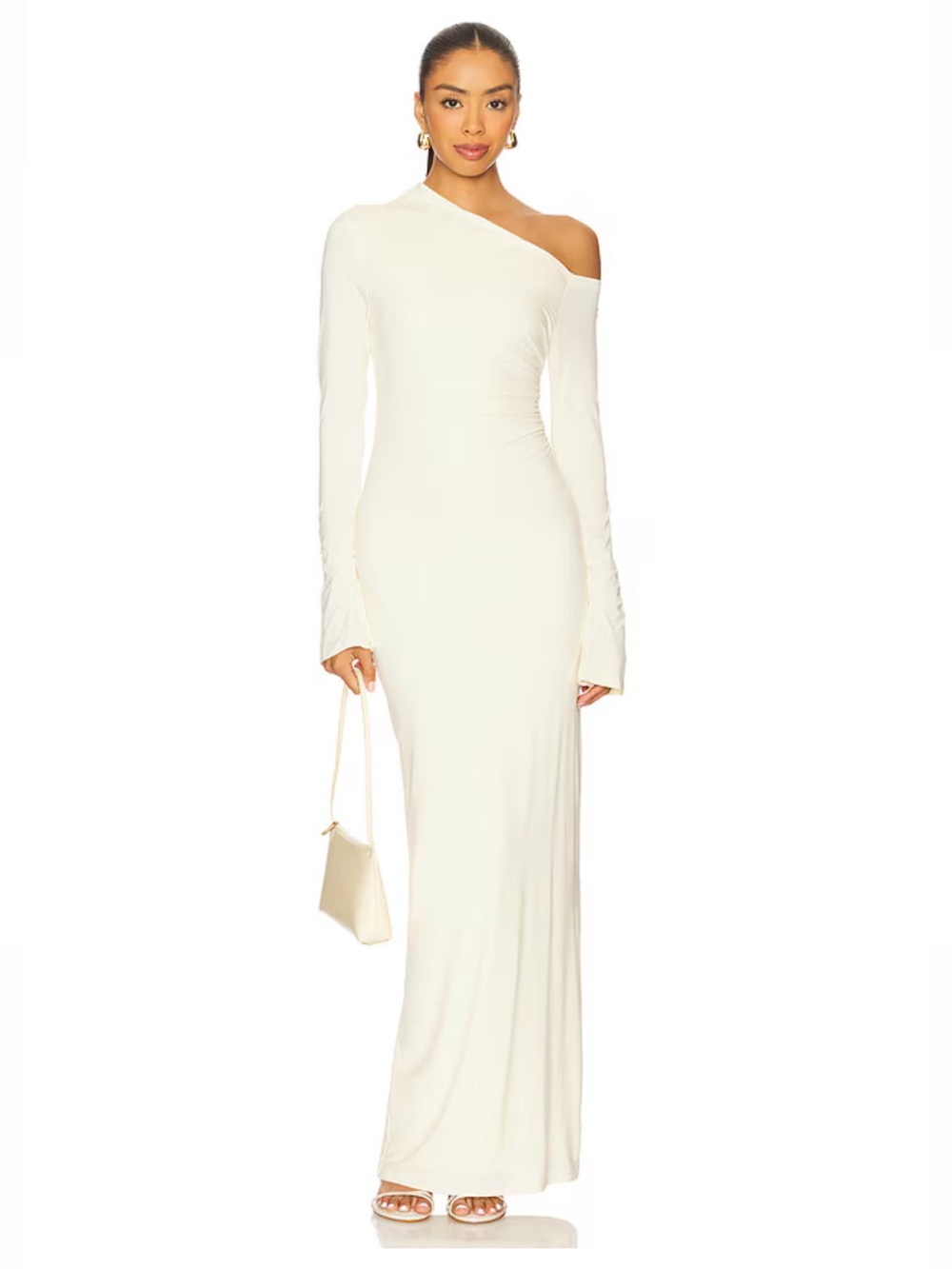 Superdown Advice Maxi Dress in Cream